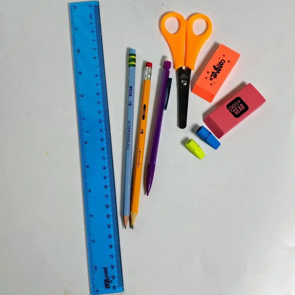 Back to School Supply Set - ZIPIT Skull Case, Mead Notebooks & Accessories